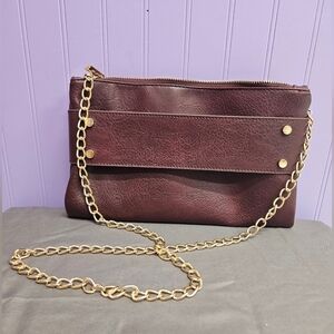 Mali + Lili Frannie Foldover Clutch NWT